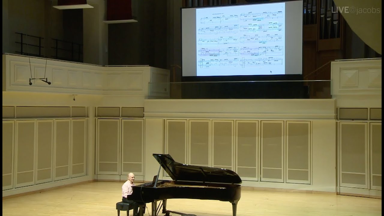 Don Freund WTC Bk2, 13-16, lecture and performance with color-coded scores