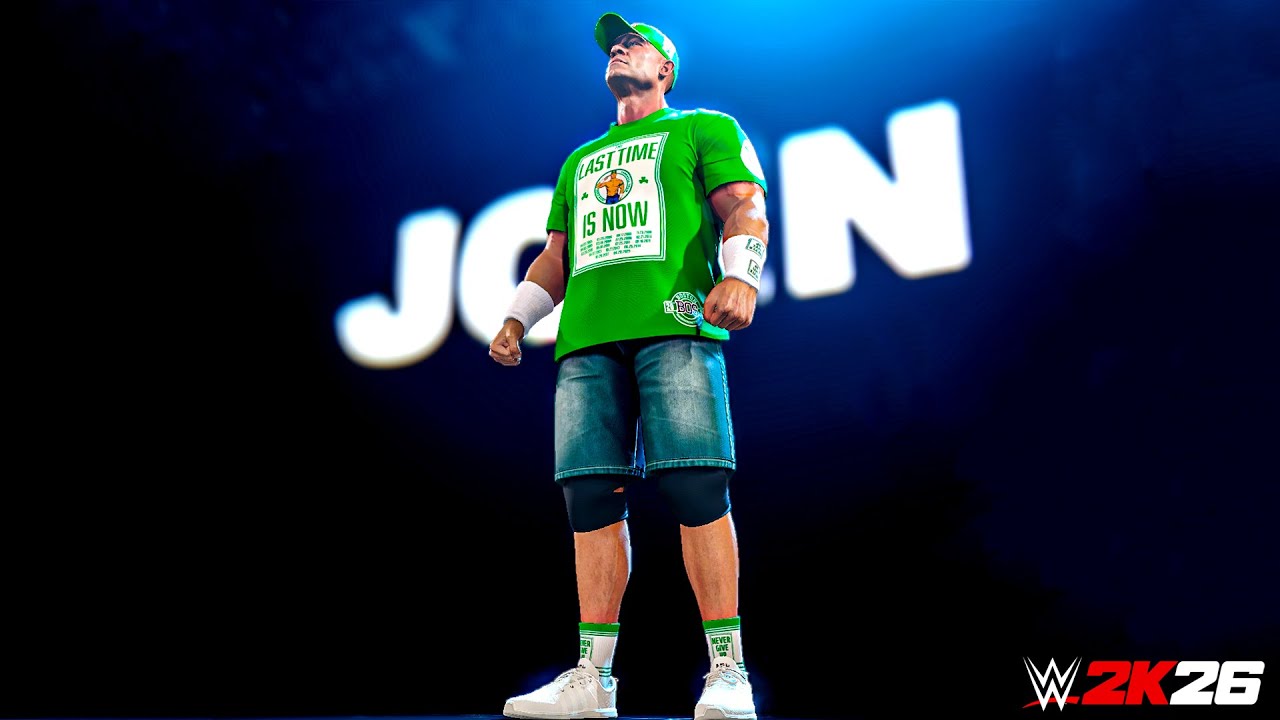 WWE 2K26: John Cena Entrance, Finshers, & Victory Concpet!