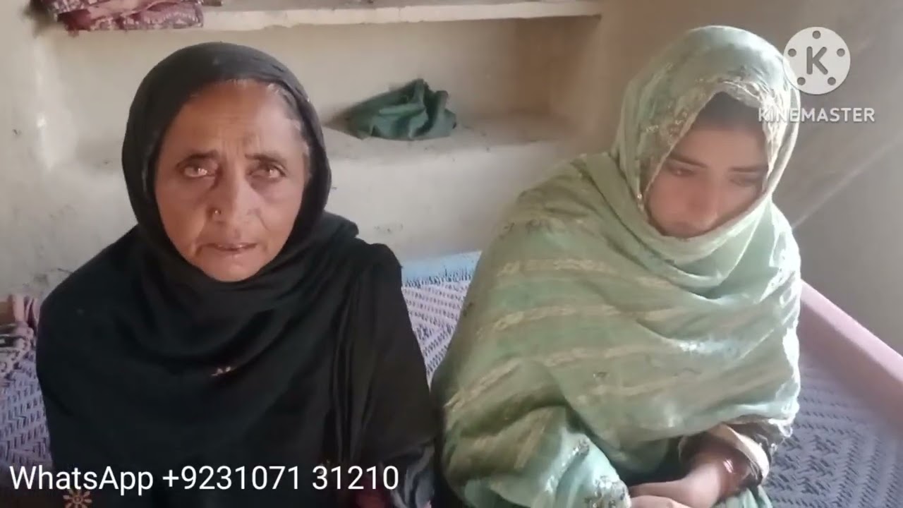These mothers are widows, they will leave behind, they have a daughter young man.