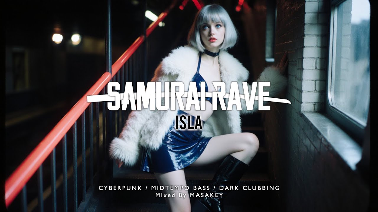 SAMURAI RAVE｜Cyberpunk Midtempo DJ Mix Ep.1 – Dark Electronic BGM for Night Ride