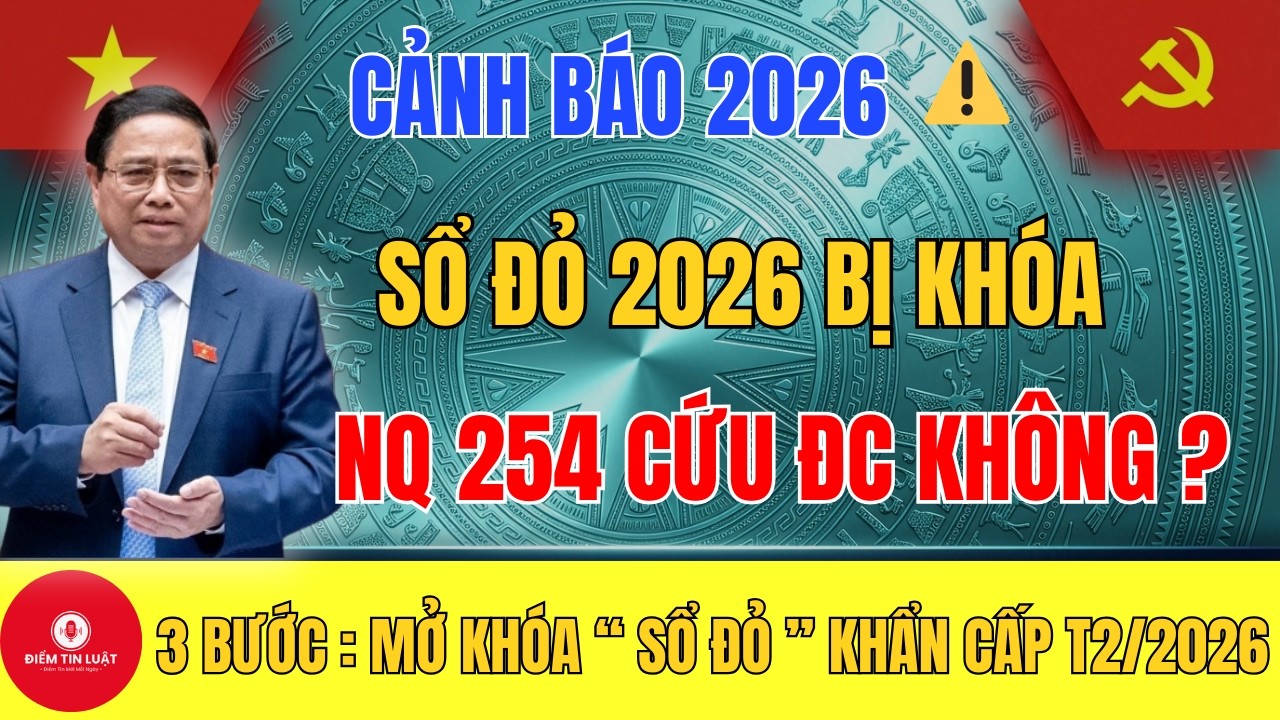 Sổ Đỏ Bị Khóa Cứng: Nghị Quyết 254 Có Giải Cứu Người Dân?