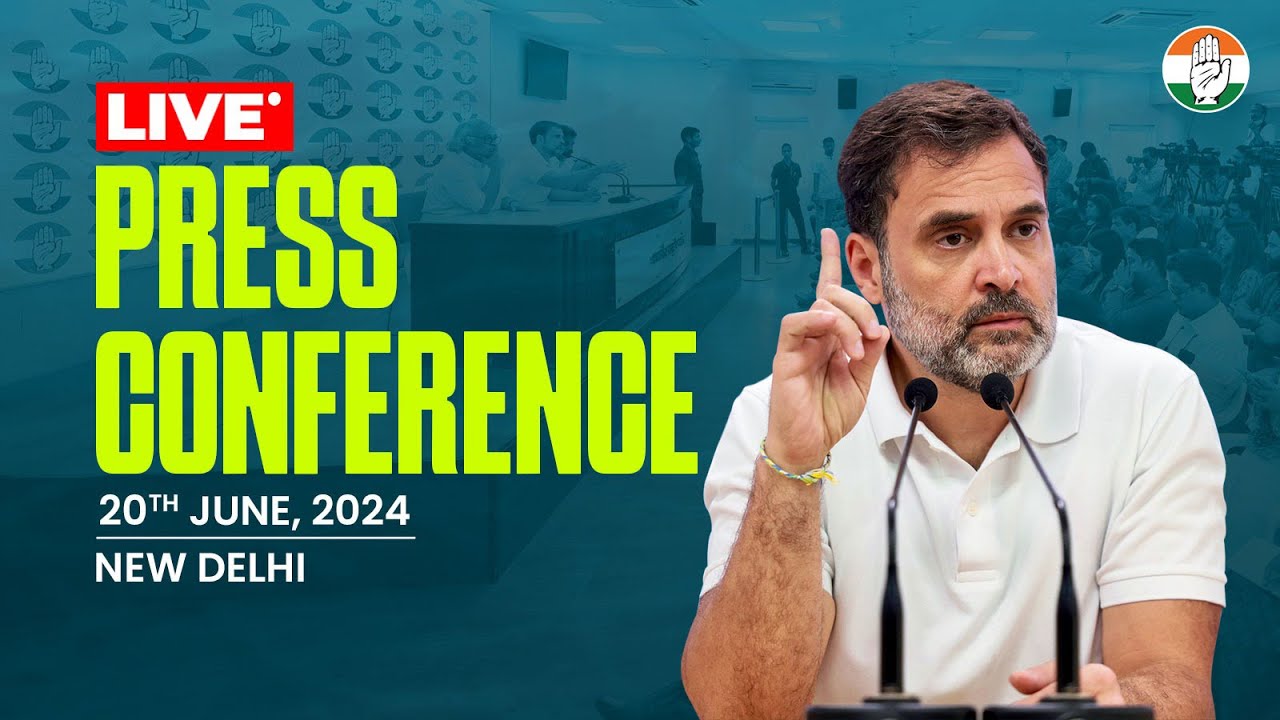 Press Conference 4: NEET & UGC-NET Paper Leaks | Rahul Gandhi