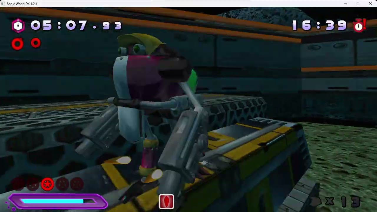 Sonic World gameplay - Space Colony Ark