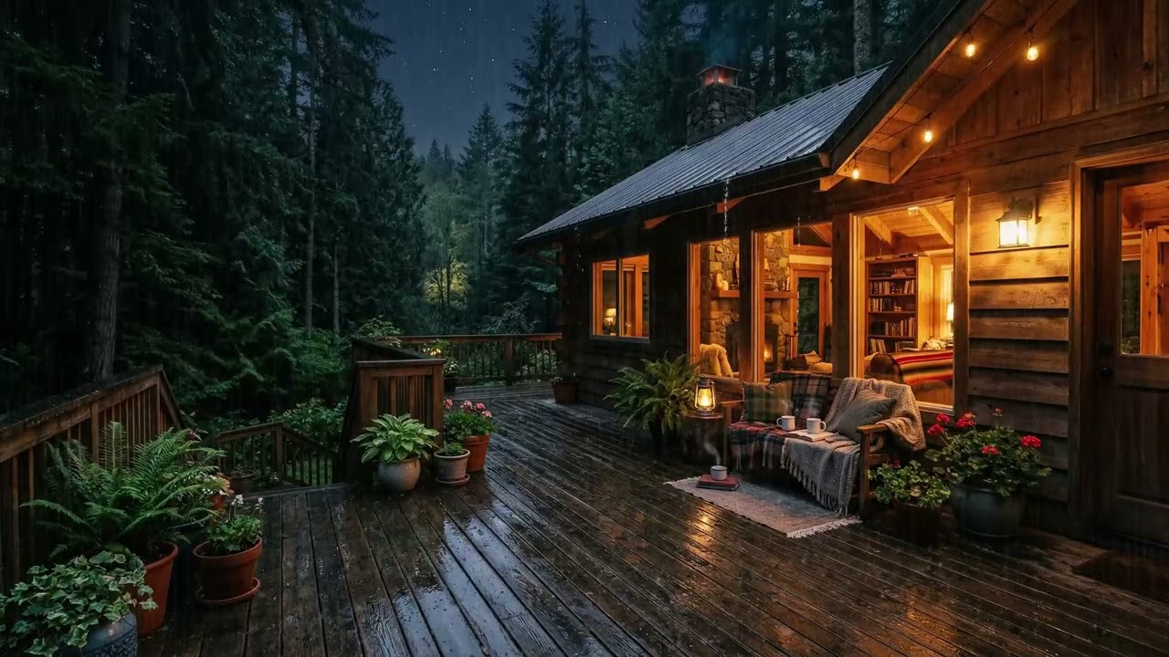 Relaxing Sleep Music & Soft Rain Sounds for Deep Calm Nights
