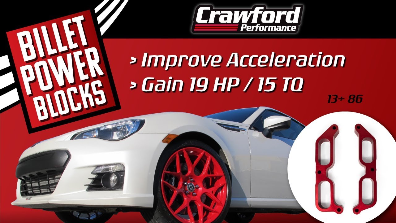 Install Video: Crawford Billet Power Blocks (BPB) for 2013+ Subaru BRZ (86) - B0400