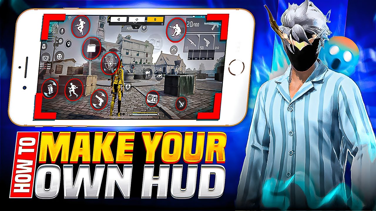 World’s Best Guide 🌍⚙️ For Making Your Own Custom HUD ~ free fire 🔥