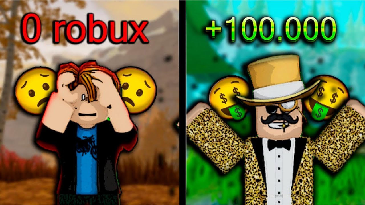 GANÉ y PERDÍ +100.000 ROBUX en ROBLOX… 📈📉