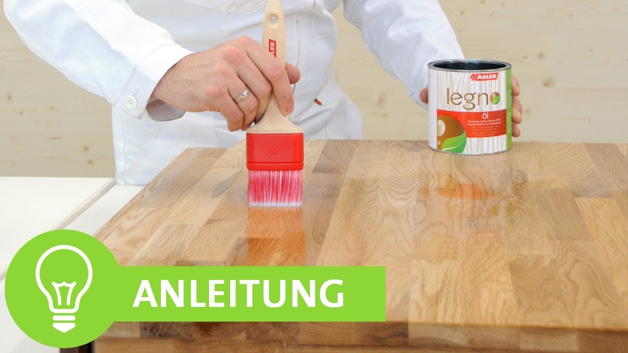 Möbel ölen, natürlich geschützt mit Legno - ADLER