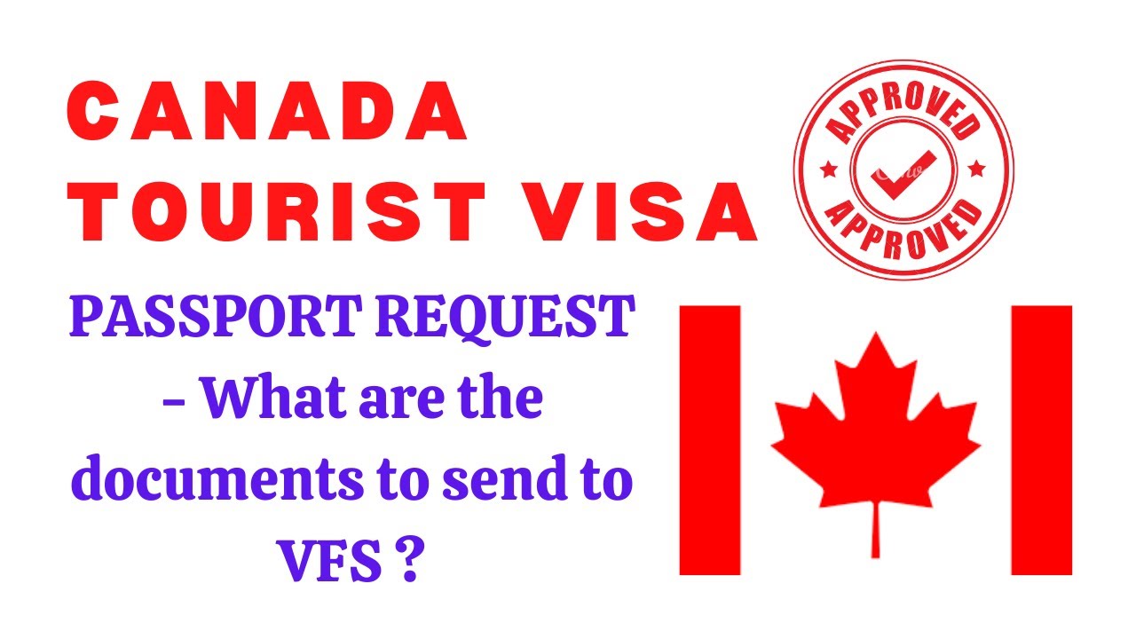 Canada Visitor Visa | Passport Request (PPR) - from IRCC | What are the documents to be sent to VFS