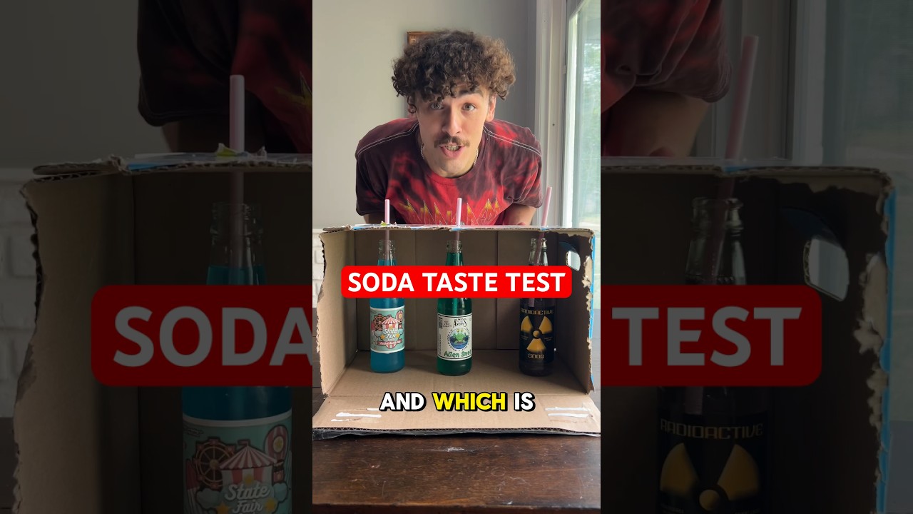 SODA TASTE TEST (GONE BAD) ☠️😂 