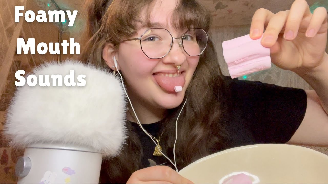 ASMR Marshmallow Chewing (with soft spoken rambles)