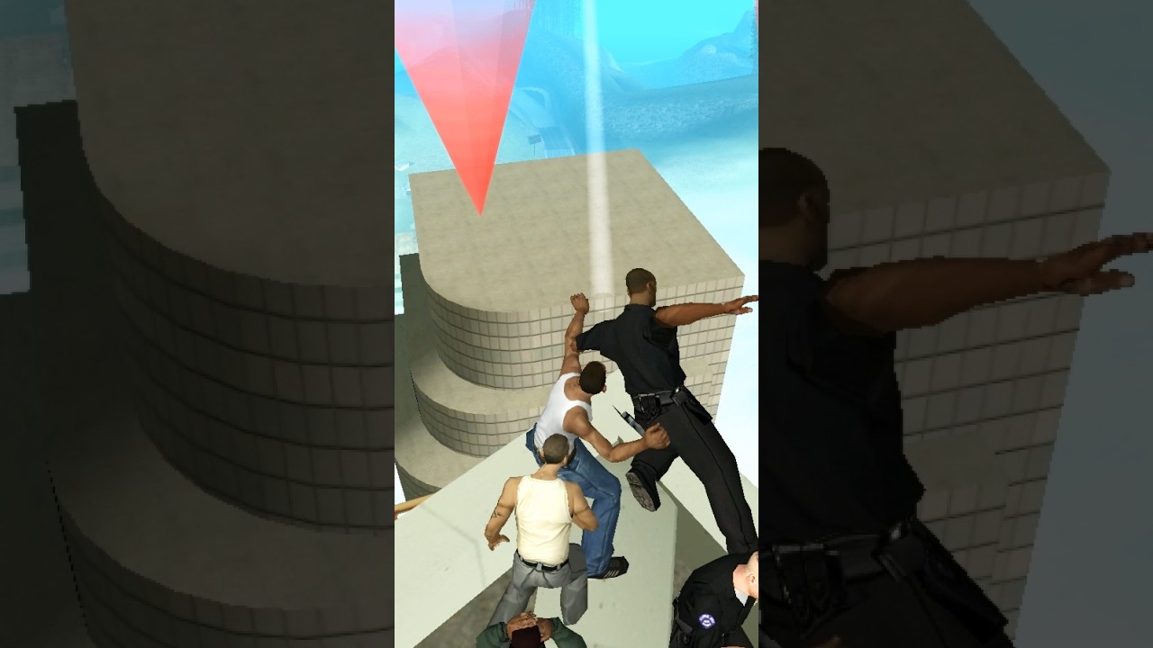 Throwing a Special Character Off the Tallest Building in GTA San Andreas #gta  #gtasanandreas