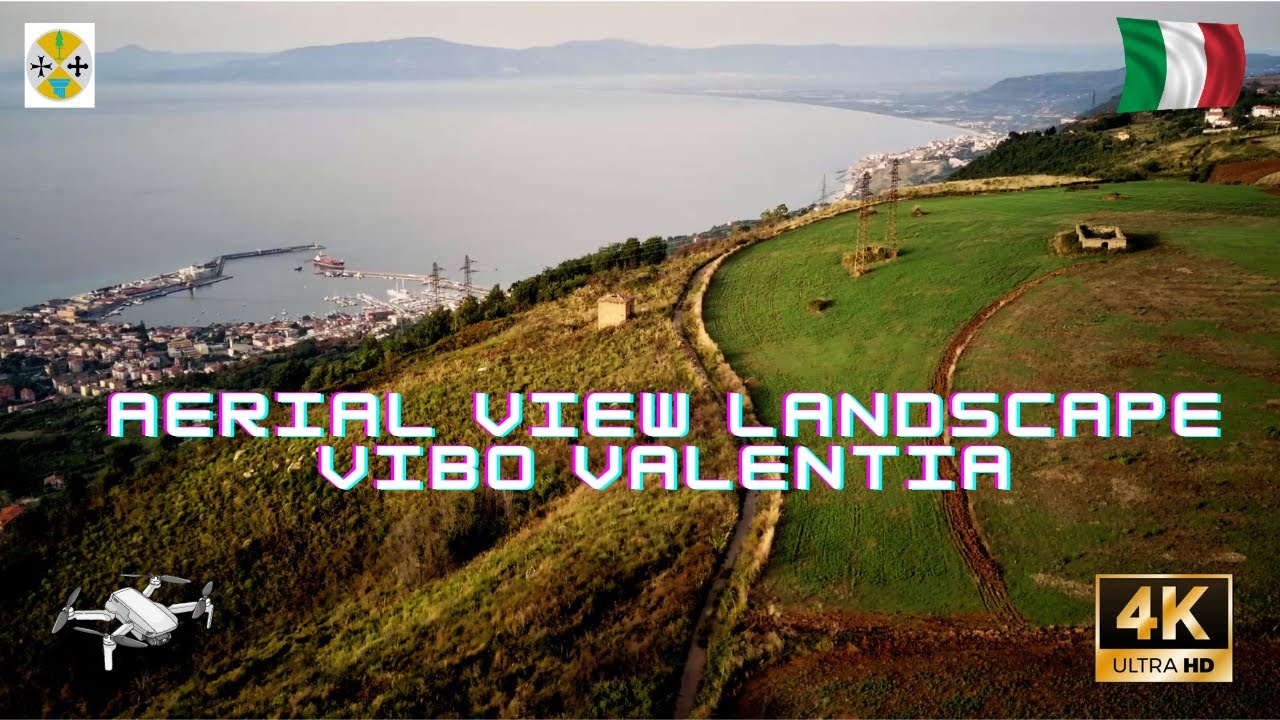 Aerial View Landscape Vibo Valentia