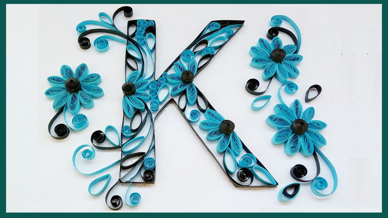 DIY Quilled || Letter 