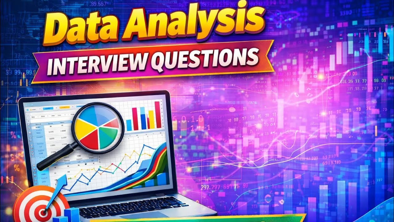 Data analytics interview questions Most Important questions series 