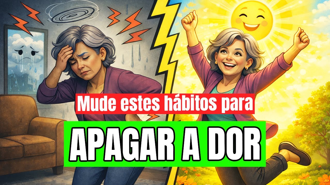 Escovar os dentes, cruzar a perna: Mude estes hábitos para apagar a dor
