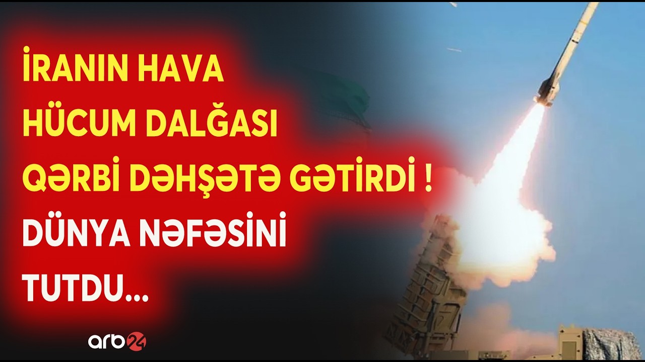 İranın hava hücumları Avropada DƏHŞƏT YAŞATDI! - ABŞ-İran TOQQUŞMASI QOCA QİTƏNİ SİLKƏLƏDİ