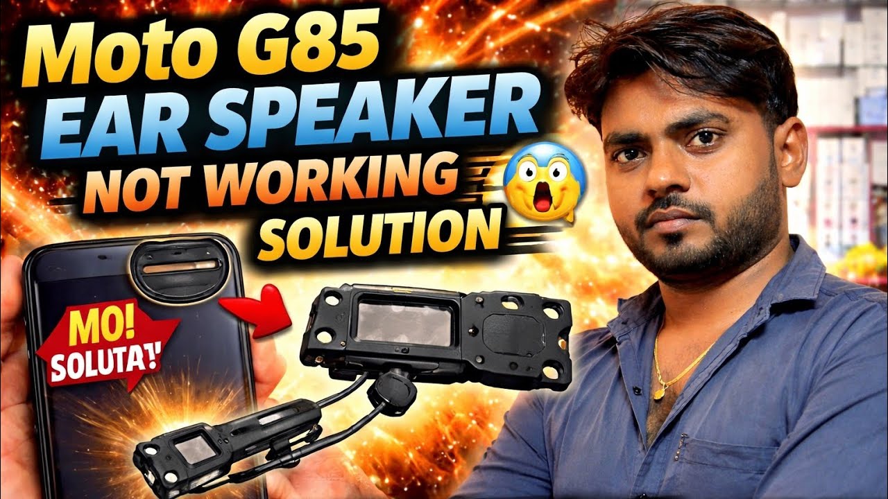 Moto g85 ear speaker solution 😱#trending #repair #brokenfix #brokenfix #viral #mobilephone #mobileph