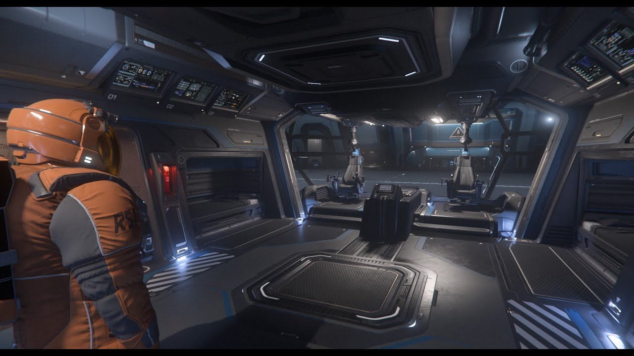 Star Citizen - Detailed tour of Apollo MEDIVAC - PTU - No commentary