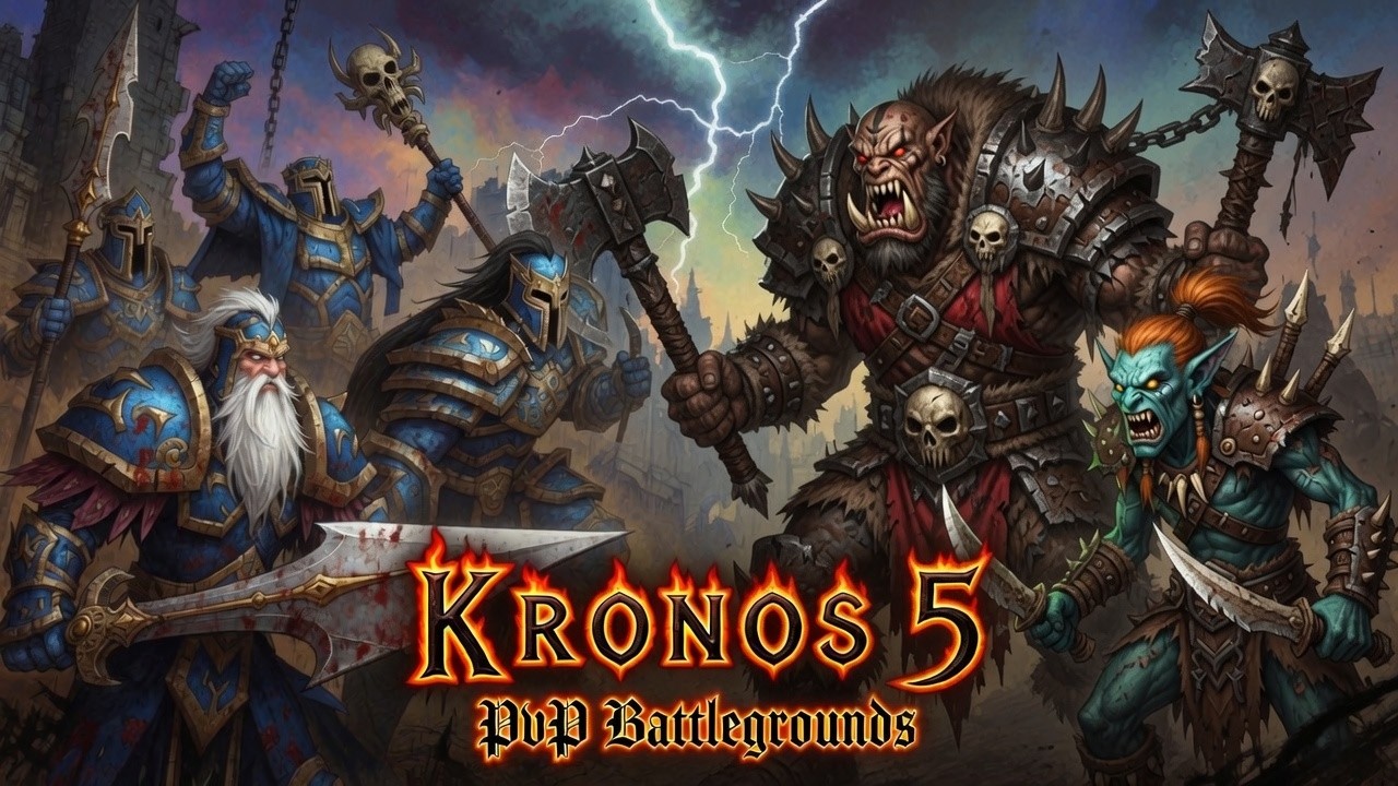 Kronos 5 Vanilla WoW World of Warcraft Private Server PvPvE 60 Endgame Content 1.12 Blizzlike
