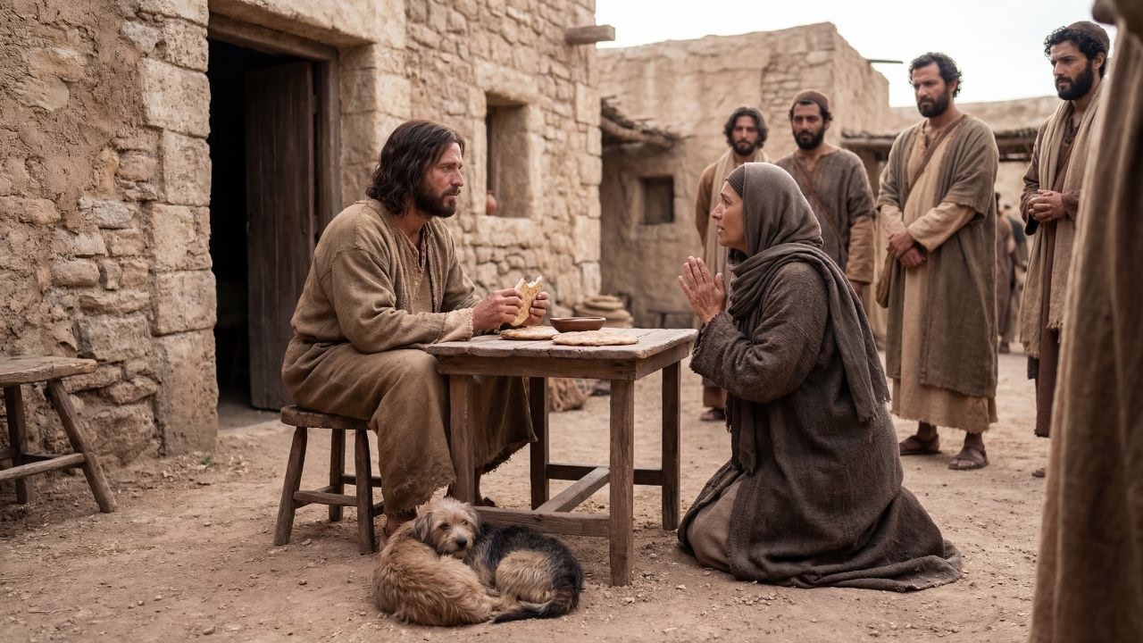 Por Que Jesus Disse Que NÃO ERA BOM Dar o PÃO aos CÃES?