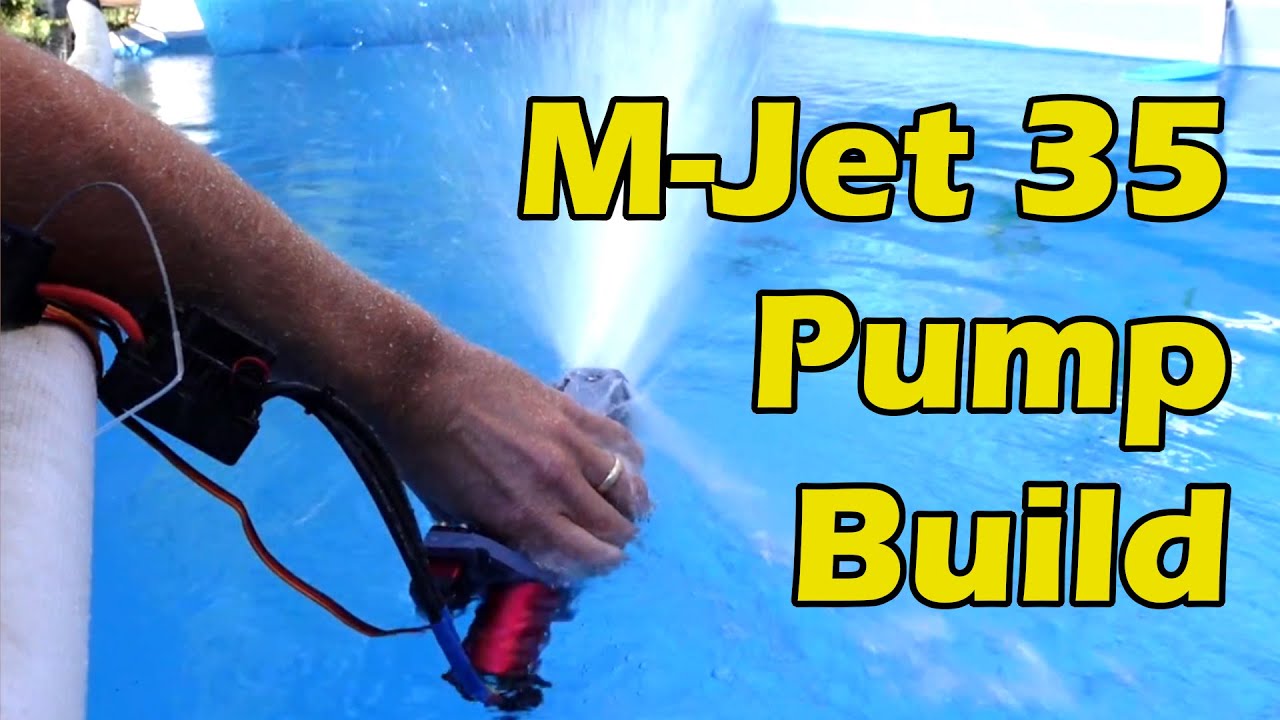 Сборка насоса для водометного катера! M-Jet 35, распечатанный на 3D-принтере
