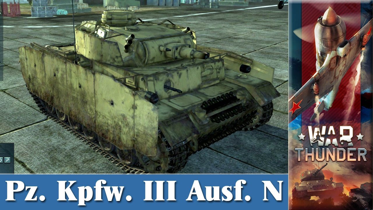 War Thunder Кубань Pz. Kpfw. III Ausf. N e0214 18+