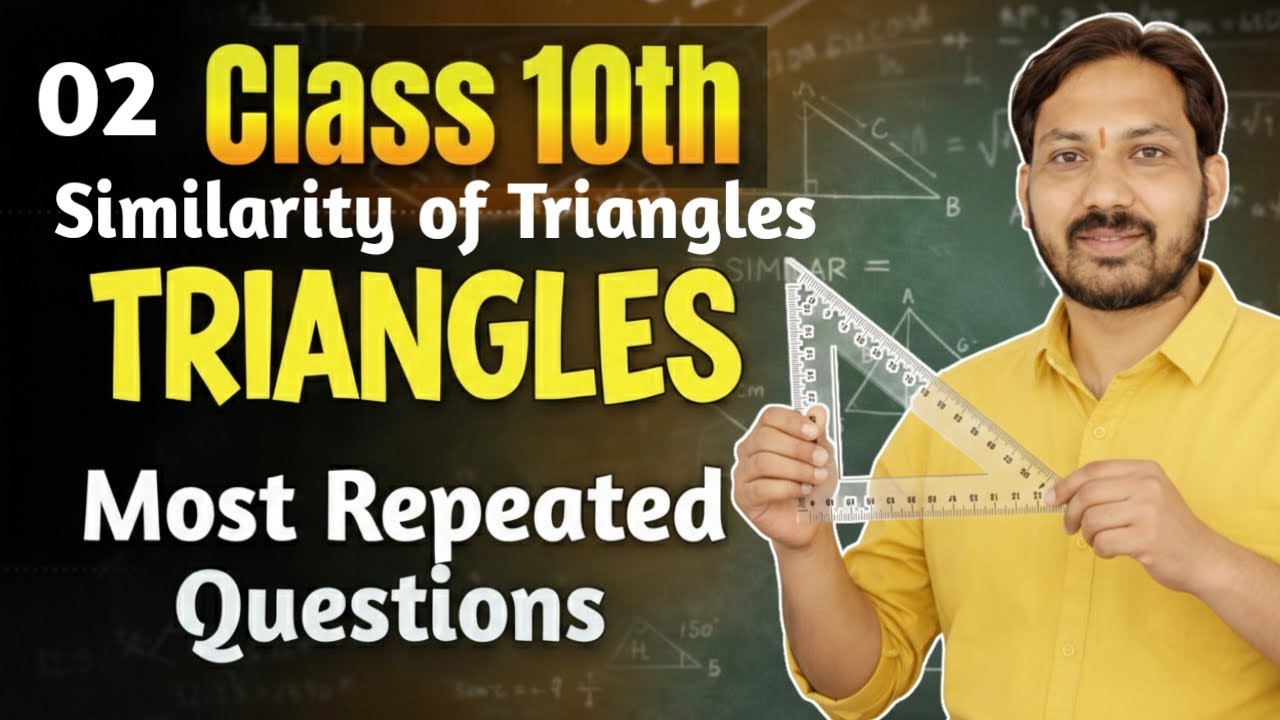 Triangles 01 |Proof of Basic Proportionality Theorem (BPT) ||Important Concepts + PYQs #mathstricks