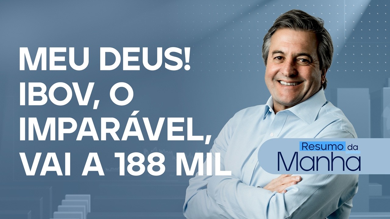 🔴 11/02/26 MEU DEUS! IBOV, O IMPARÁVEL, VAI A 188 MIL | Resumo da Manhã