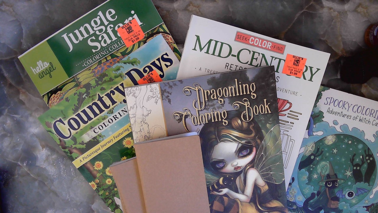 Color&Chat before bed. OK. I do like Jasmine Becket-Griffith books. Tornados and Ollies oh boy.