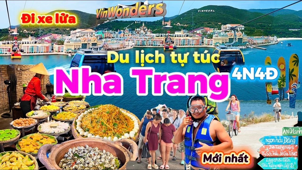 1226. Nha Trang - Hướng dẫn du lịch tự t&uacute;c Nha Trang tiết kiệm nhất bằng xe lửa ăn buffet v&agrave; đi đảo