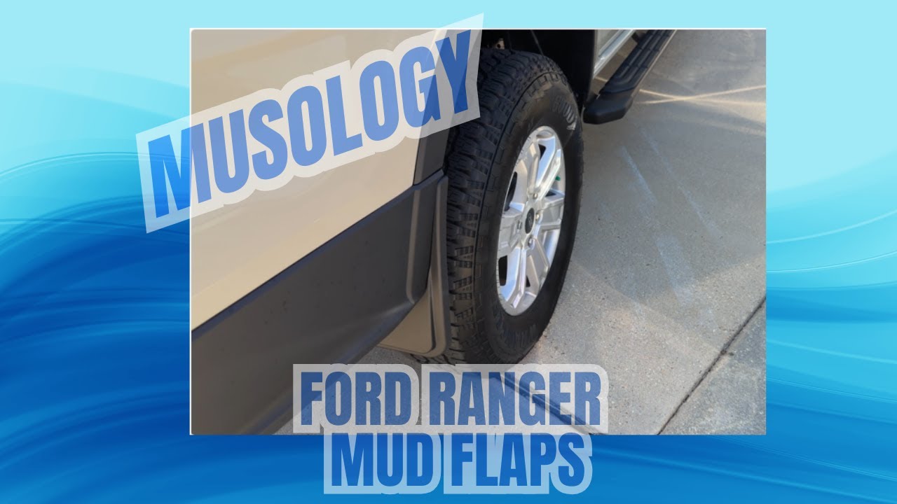 Easy Mud Flap Install For Ford Ranger 2025!