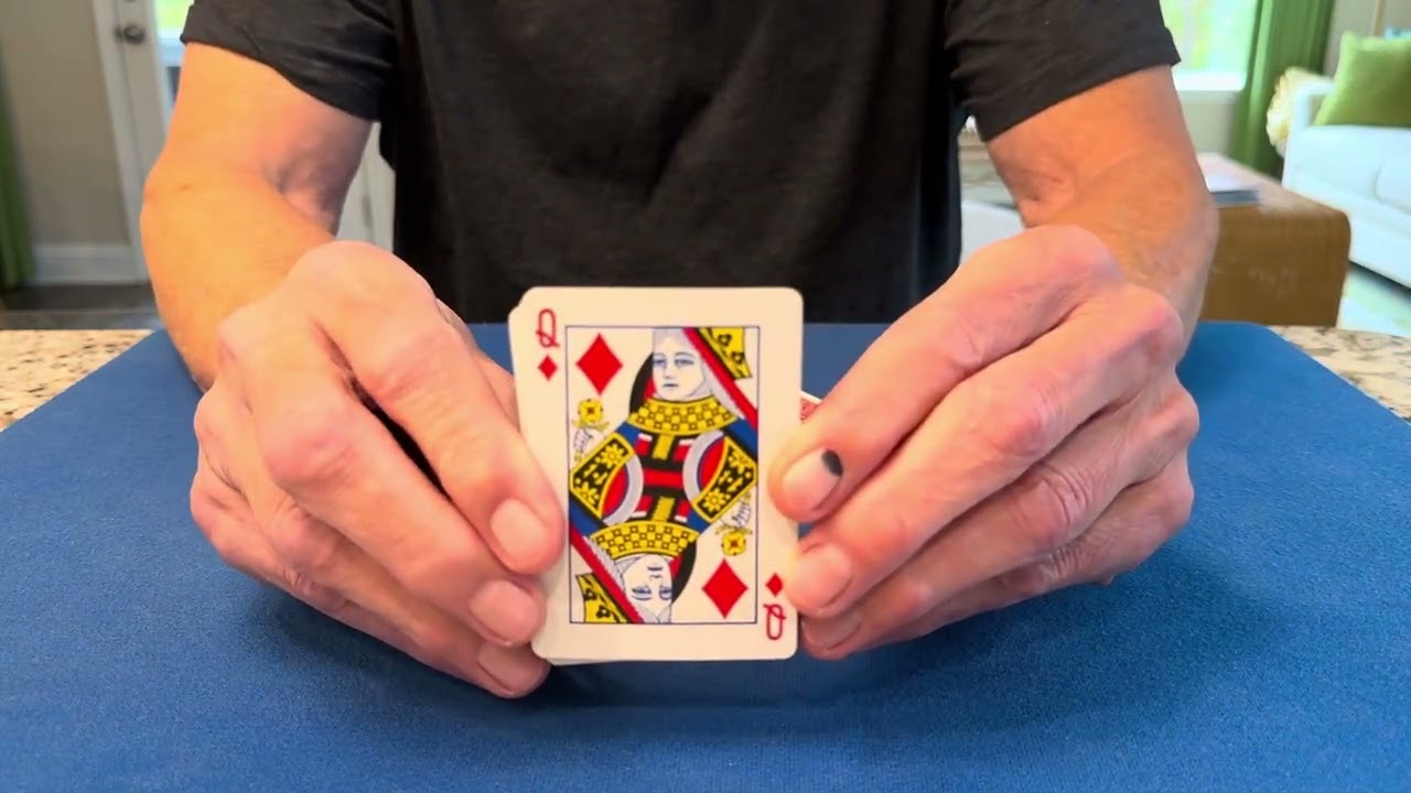 Tutorial For An Easy Crazy Shuffle Card Trick!