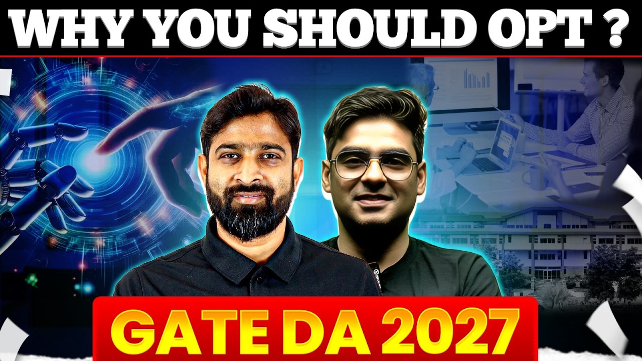 Why Choose GATE DA 2027? | Complete Guide | Career Scope, Preparation Strategy & Benefits |