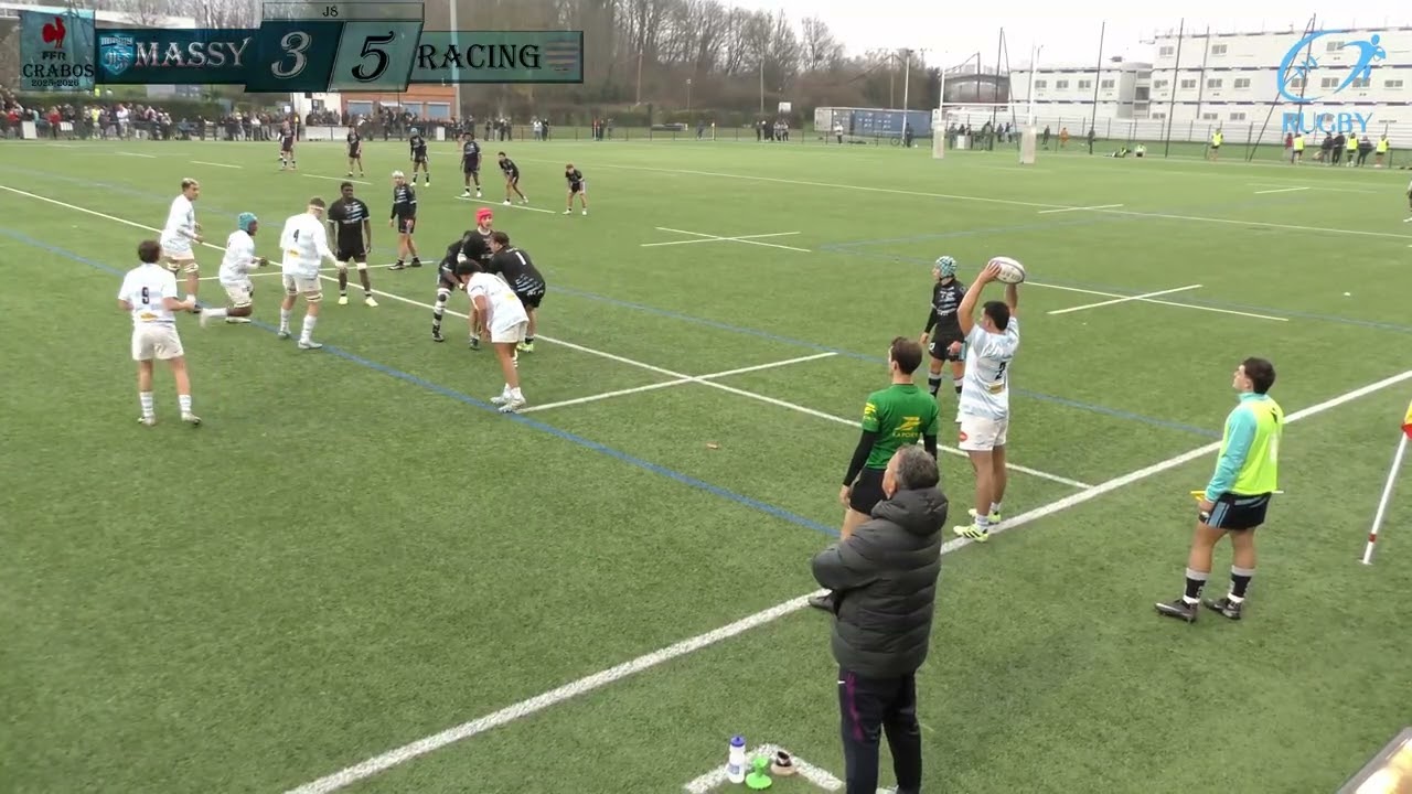 MASSY vs  RACING CHAMPOINNAT DE FRANCE ELITE CRABOS M18 POULE1  J8 13/12/2025