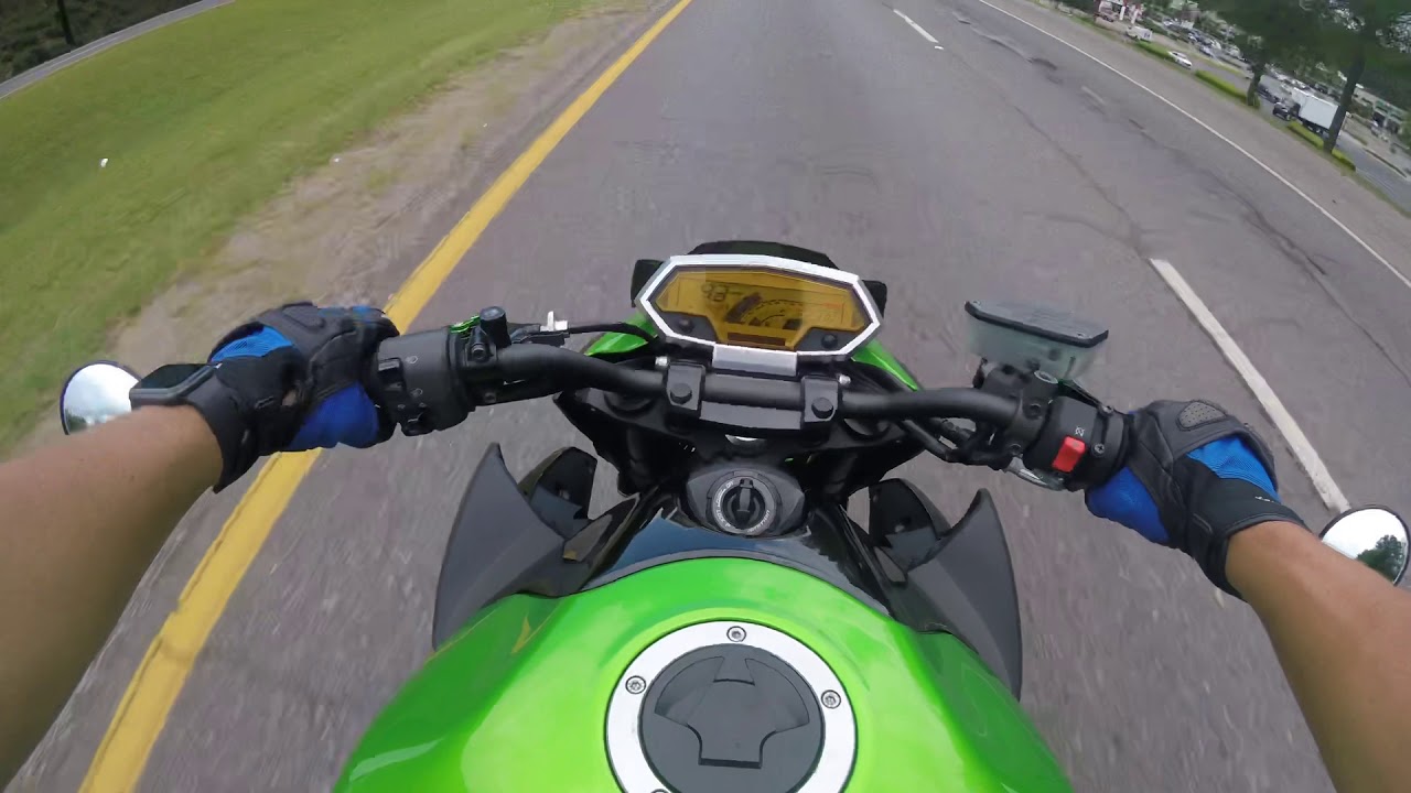 2011 Kawasaki z1000 prueba de manejo