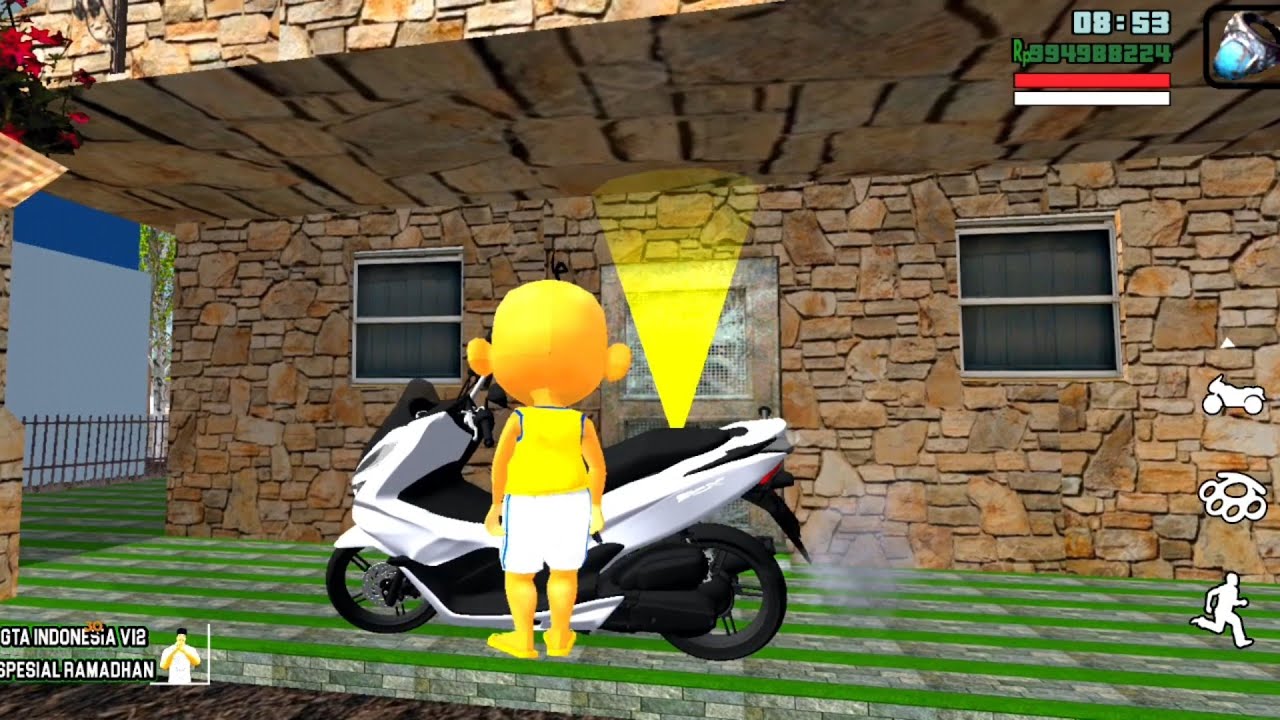 Motor Baru Upin di hadang beg4l 😯 Oyanio Tv