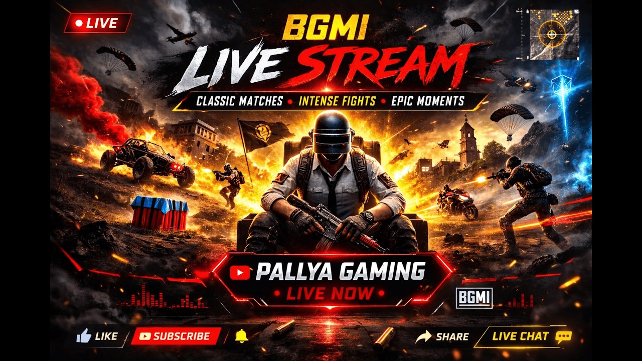 BGMI Live Stream | classic Matches