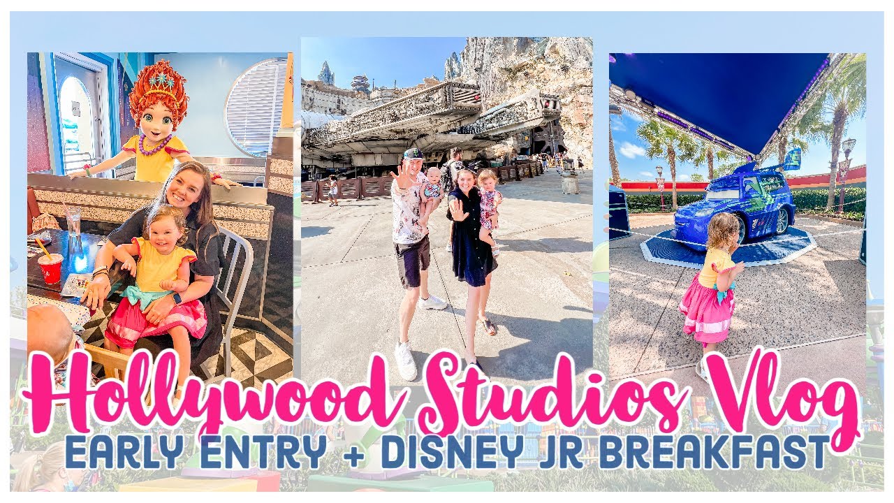 Disney World Vlog 2022 | Hollywood Studios Vlog | Hollywood Studios Early Entry | Disney Jr. Meal