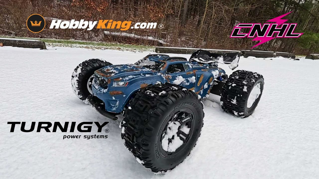 Тестирую свой новый аккумулятор Turnigy 6000mah 6s Rapid LiPo в своем Traxxas Sledge 6s Brushless...