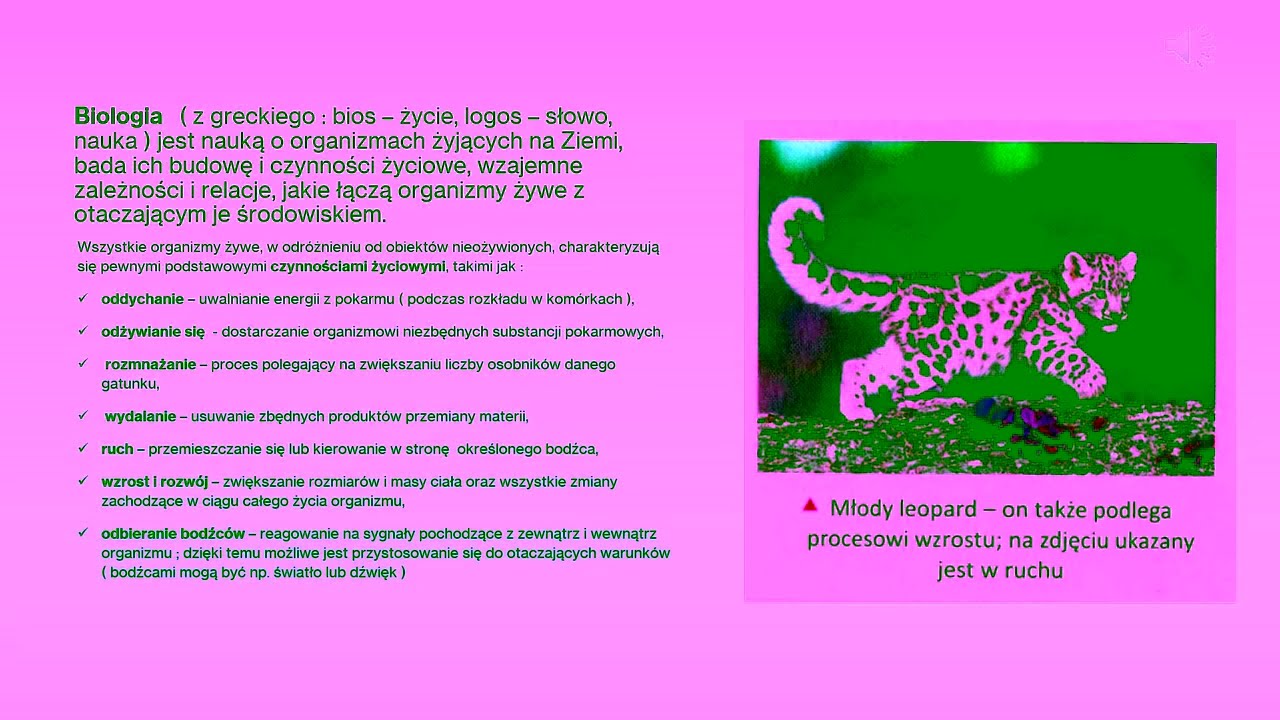 Biologia jako nauka o życiu