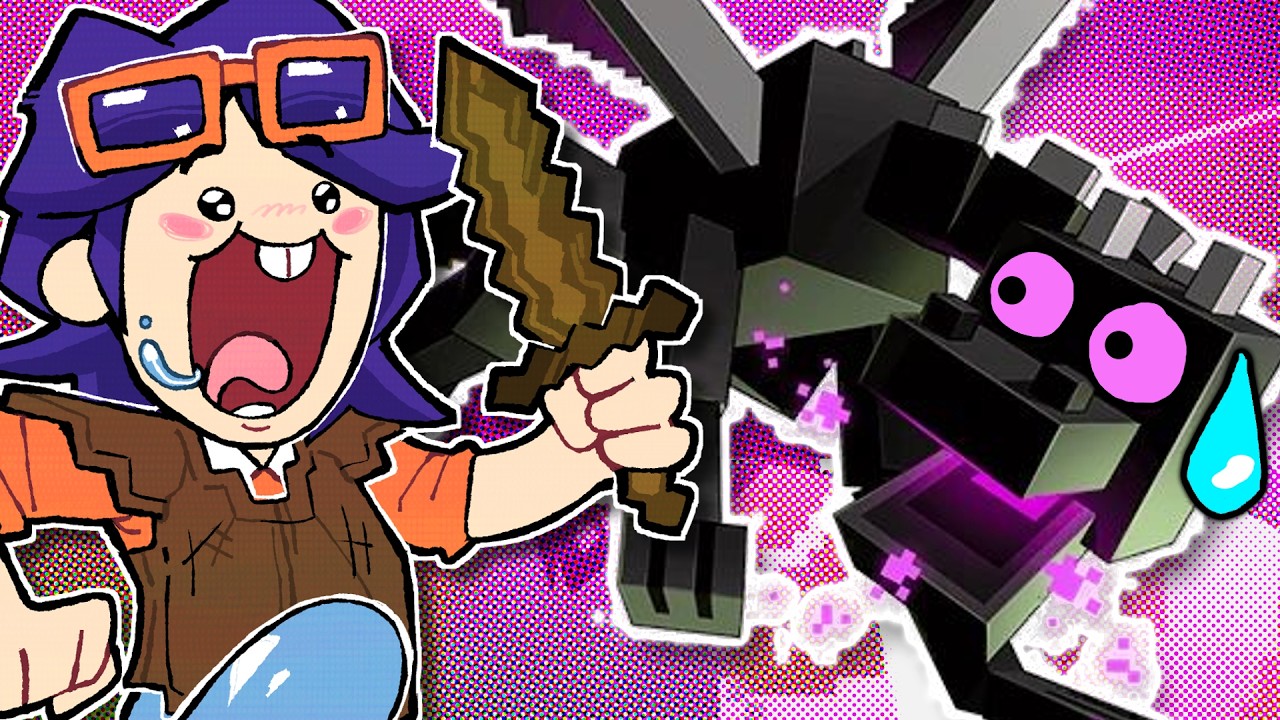 His First Time Beating Minecraft