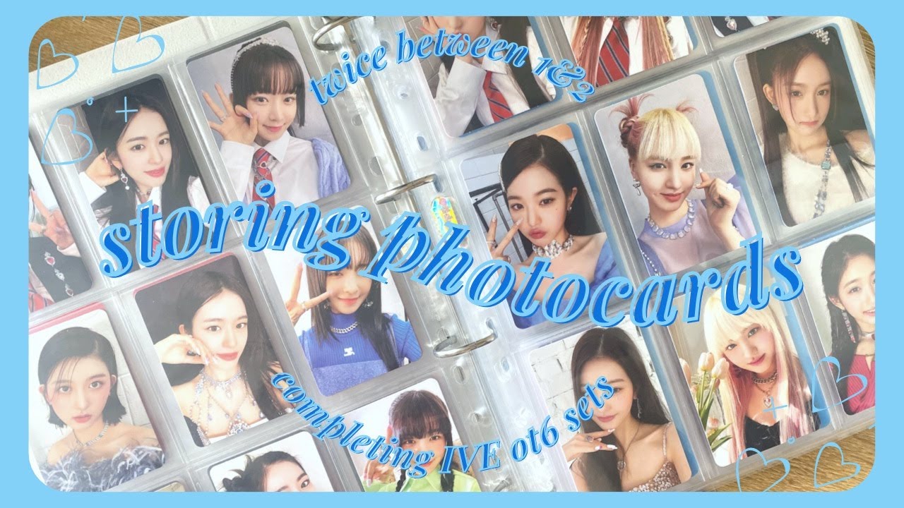 ✰ SORT PHOTOCARDS WITH ME #25 ✰ completing ot6 LOVE DIVE & storing after like/between 1&2 !!