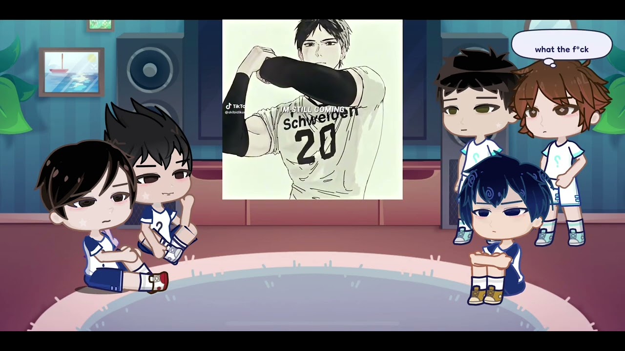 Kageyama‘s past teammates react to him || + Oikawa & Iwaizumi || WIP || 2X