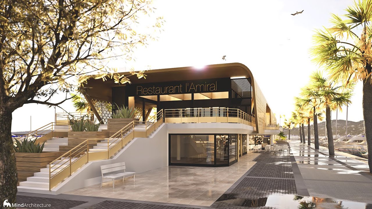 Projet du port de Sainte Maxime - La Capitainerie