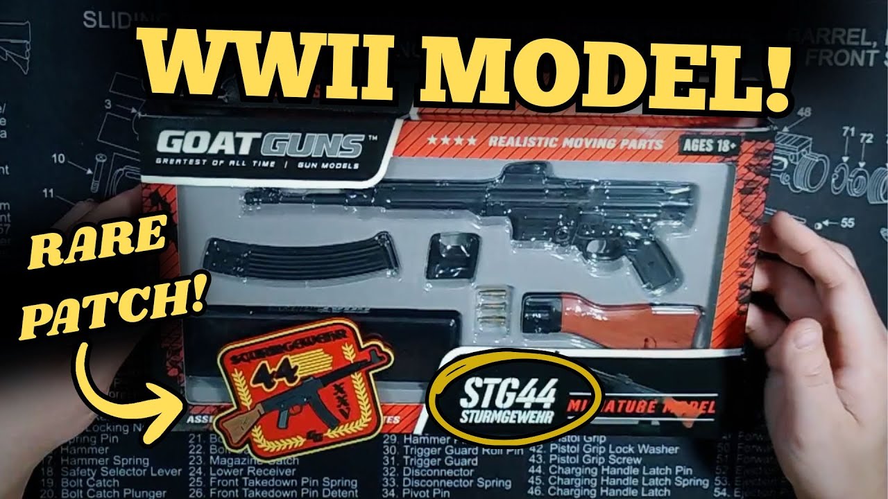 Going back to WWII to Open this New GoatGun Model! (STG44)