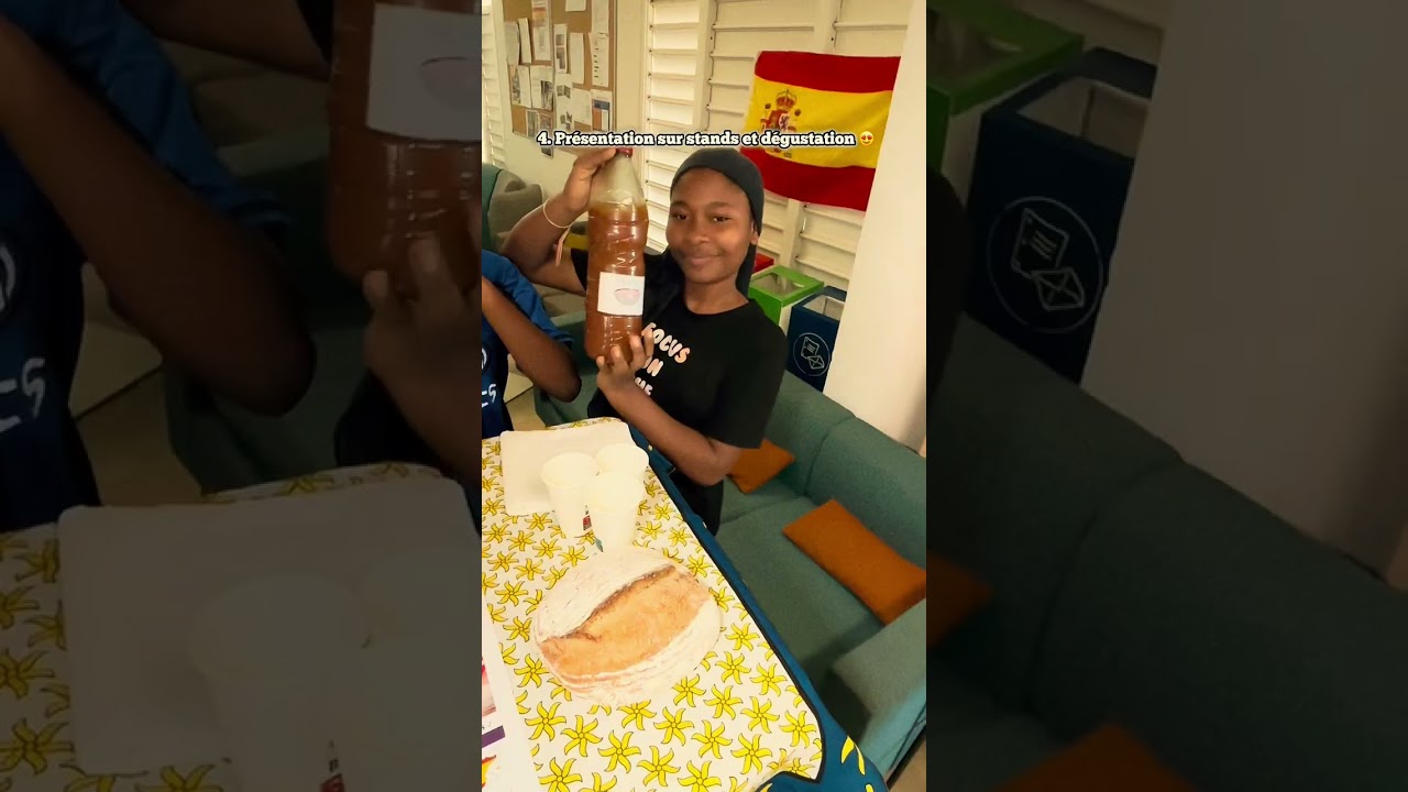 Election du meilleur gaspacho du nord de Mayotte! Réalisation des élèves du collège de Mtsamboro