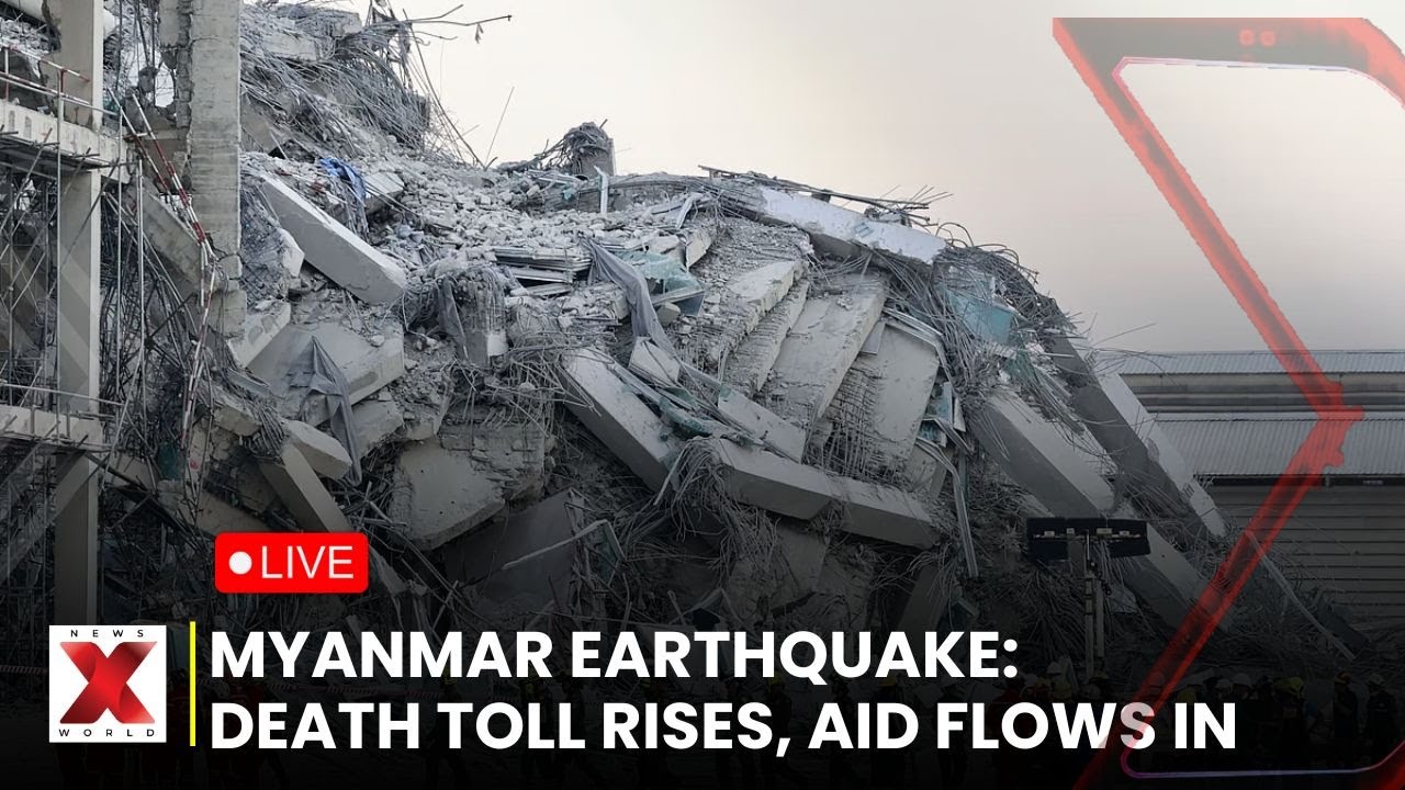 LIVE: Myanmar Earthquake: Death Toll Reaches 1,644; International Aid, Rescue Operations Intensify