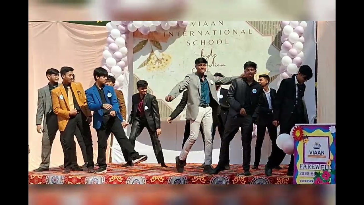 “Every farewell marks the beginning of a new journey.”Viaan International School