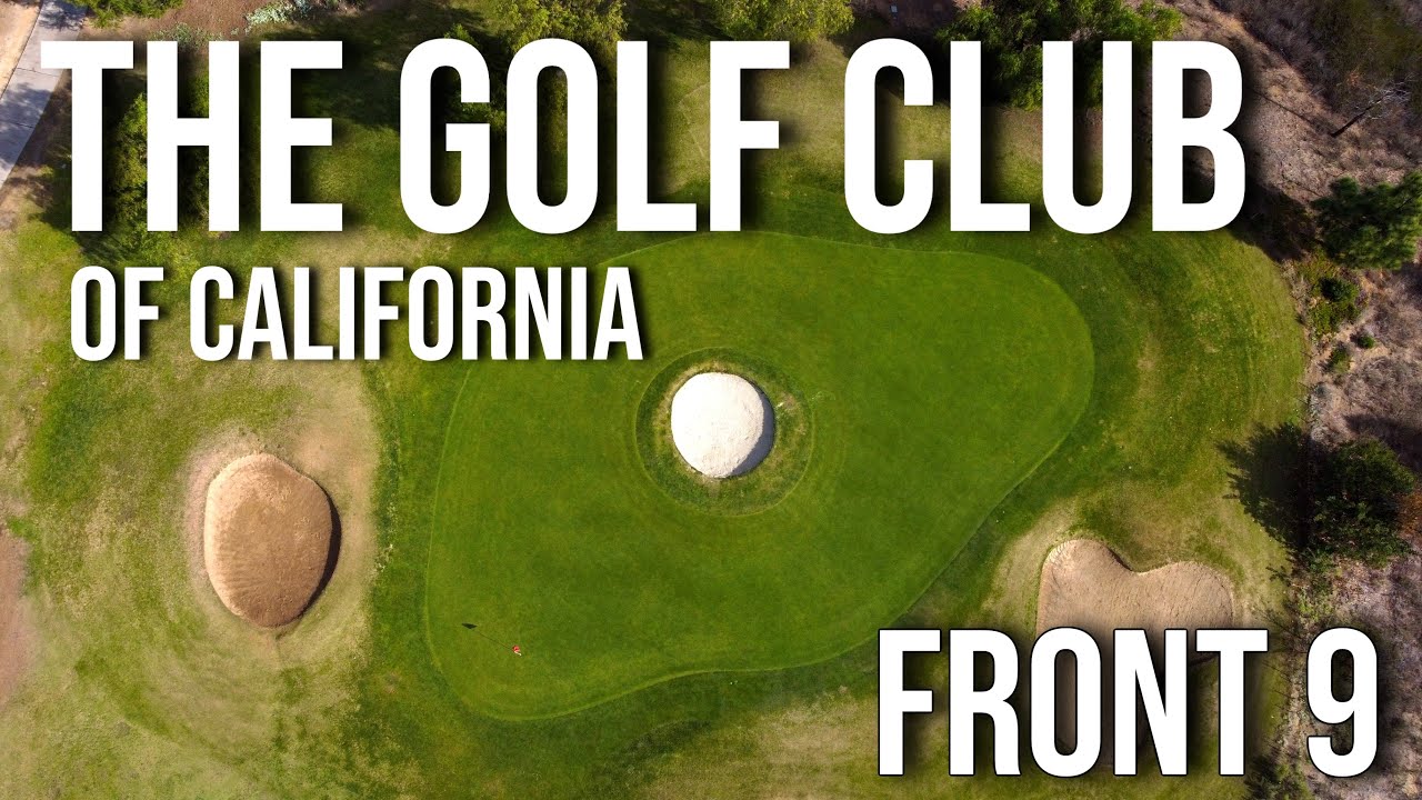 DONUTS! @ The Golf Club of California | FRONT 9 Course Vlog with Drone Flyovers